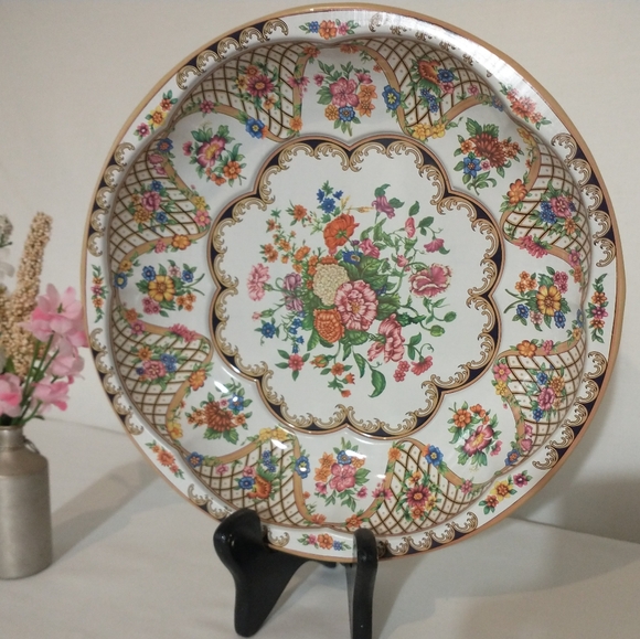 Daher - Like New! Vintage Enamel on Tin by Daher Decorated Ware - England - Picture 3 of 6